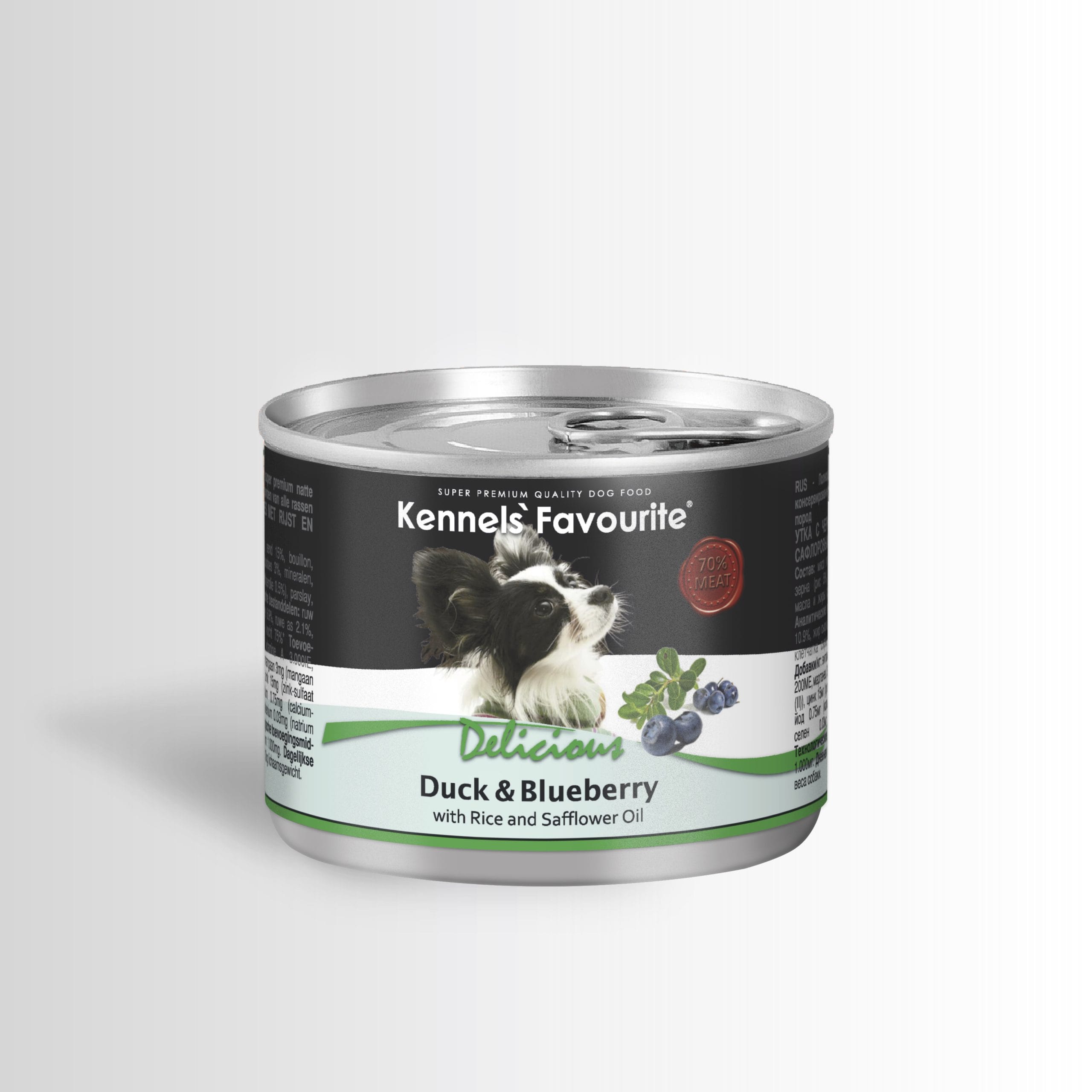 Kennels’ Favourite Храна за Кучета с Патешко и Боровинки 200 г