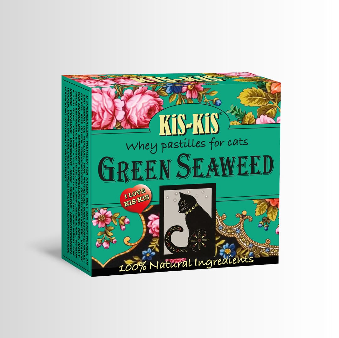 KiS-KiS Green Seaweed Суроватъчни Пастилки за Котки 100 таблетки