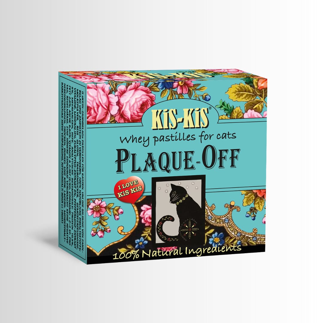 KiS-KiS Plaque Off Суроватъчни Пастилки за Котки 100 таблетки