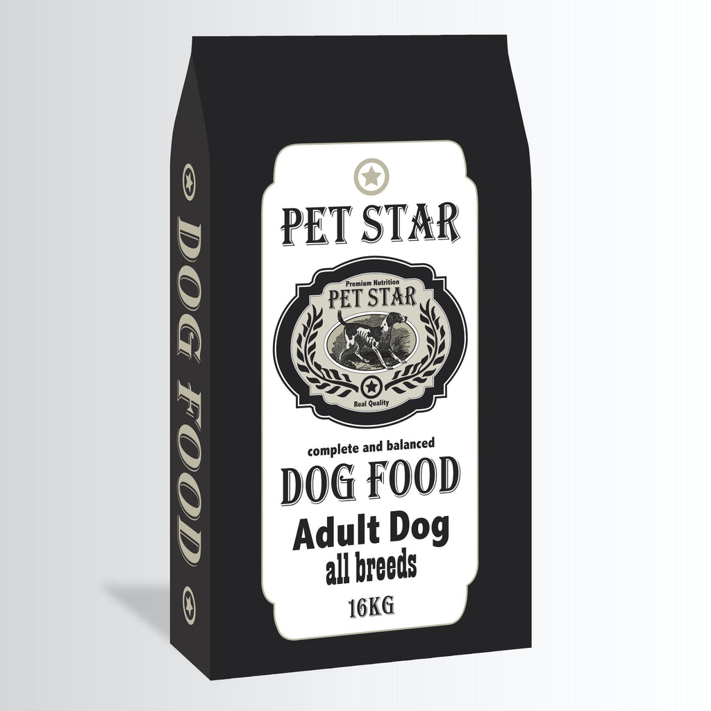 Pet Star Adult Dog Пълноценна Суха храна за Кучета 16 кг