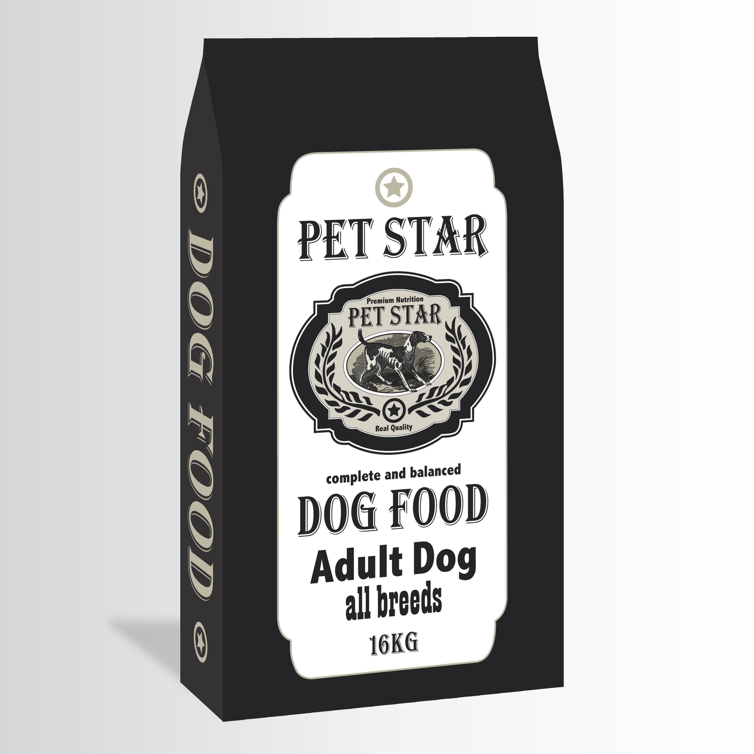Pet Star Adult Dog Пълноценна Суха храна за Кучета 16 кг