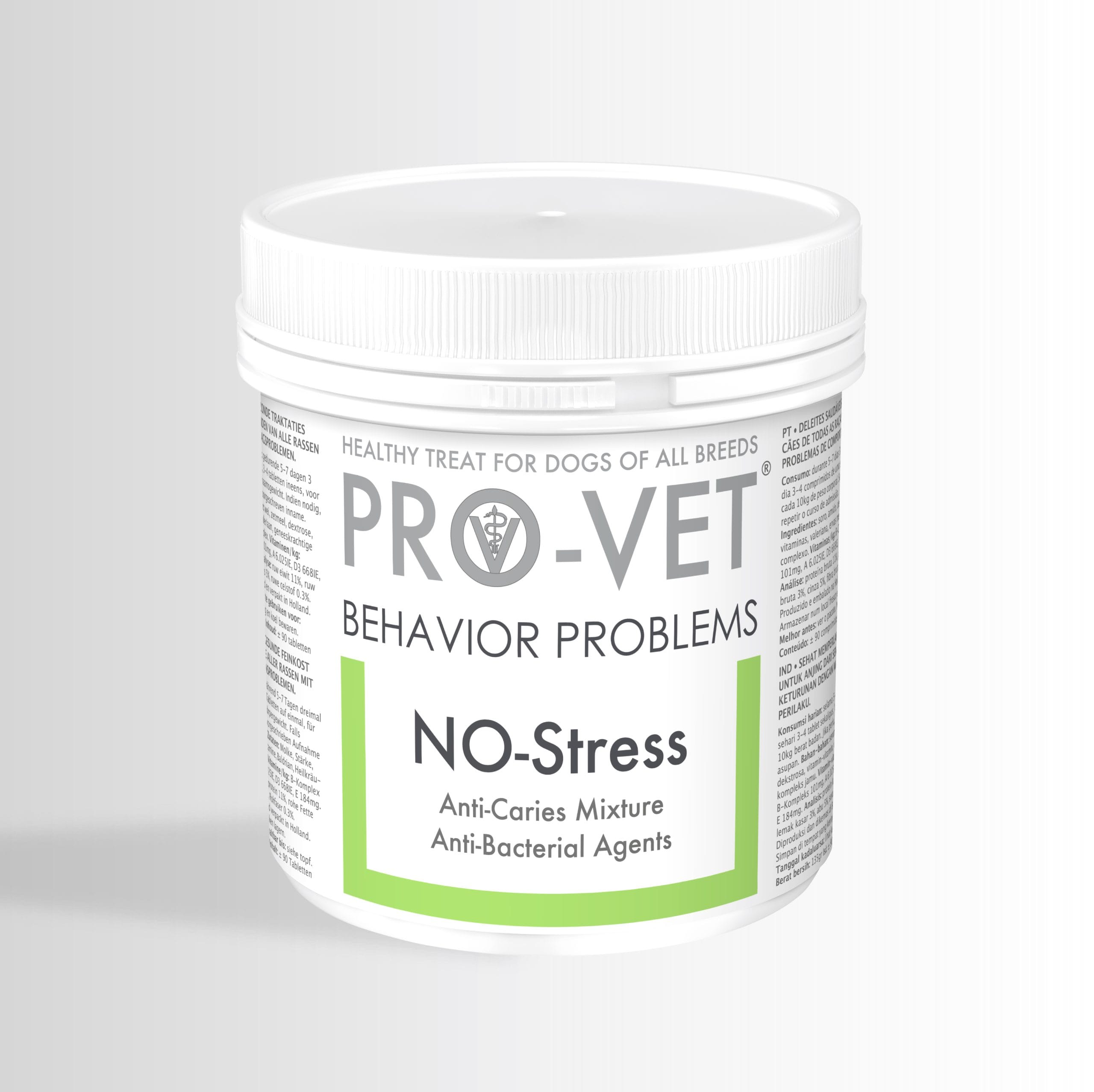 PRO-VET No Stress Натурални Пастилки за Кучета 90 таблетки