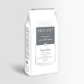 A 3kg white bag of Pro-Vet HyperSen Complete Dry Food supplement, featuring a gray and white label, shown on a light gray background.