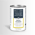 Pro-Vet can of complete dog food for chronic renal failure and oxalate stones on a white background