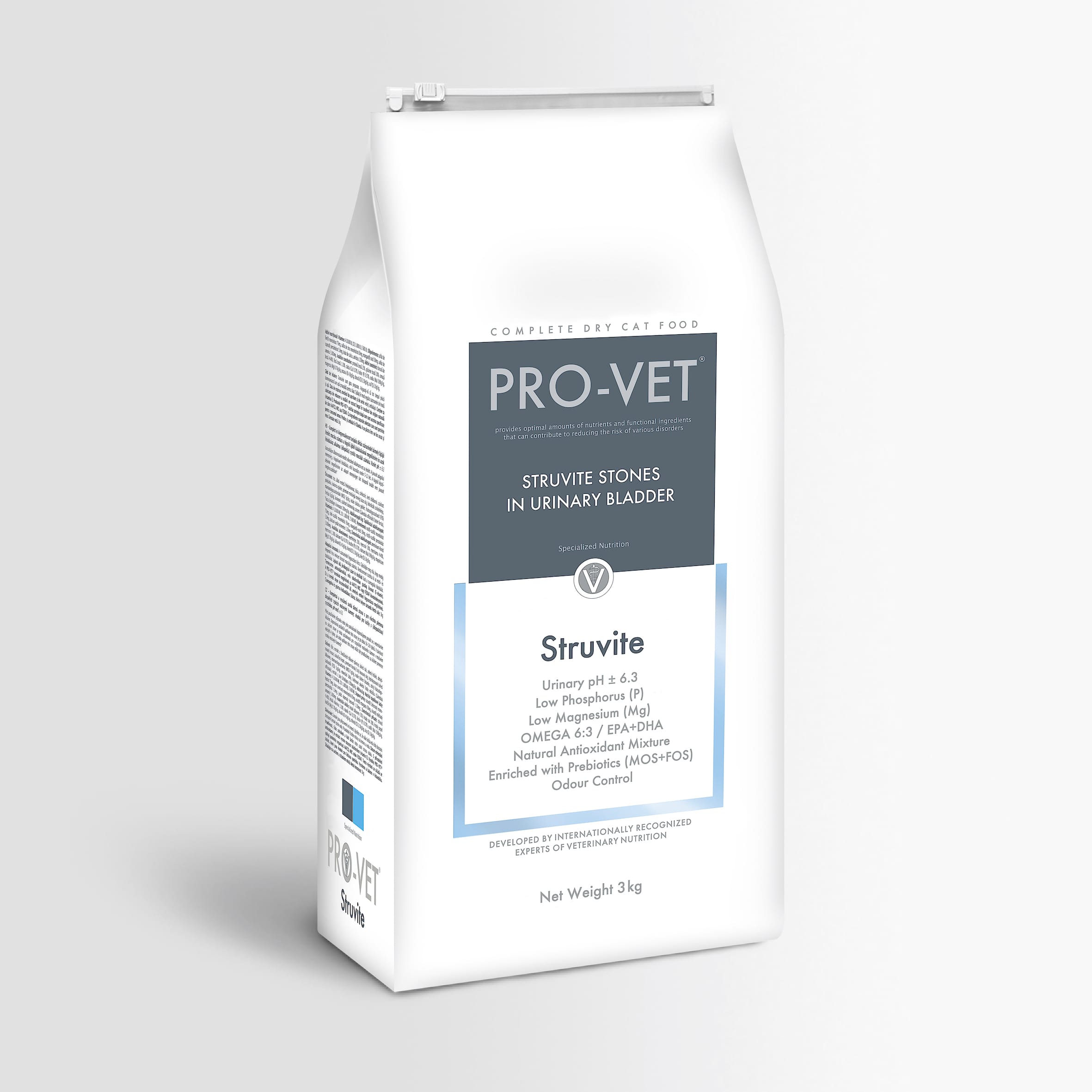PRO-VET Struvite Специализирана Храна против Камъни в пикочния мехур за котки 750 гр