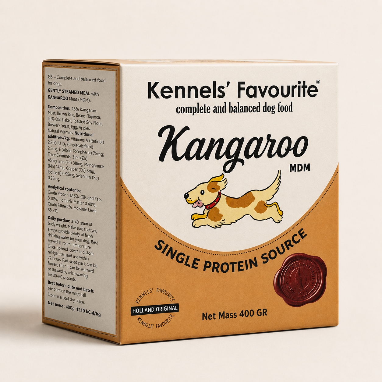 Kennels’ Favourite Кенгуру Месно Саламче / Руло на Пара 400 г